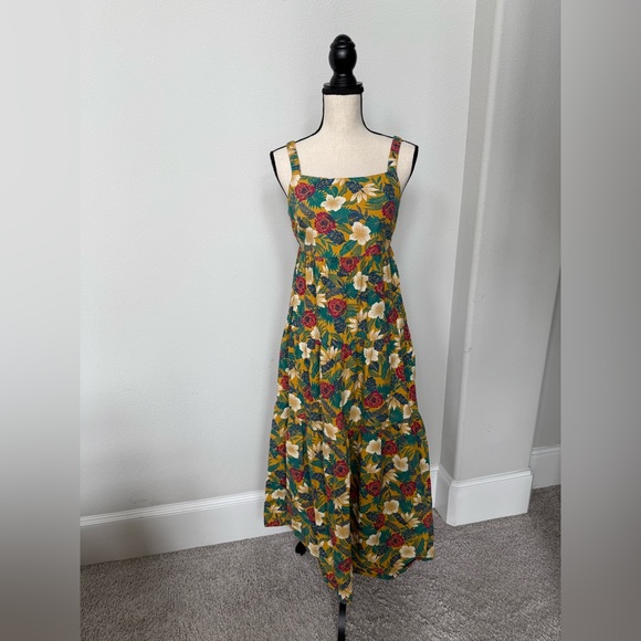 dip Dresses & Skirts - Dip Floral Tiered Skirt Maxi Dress